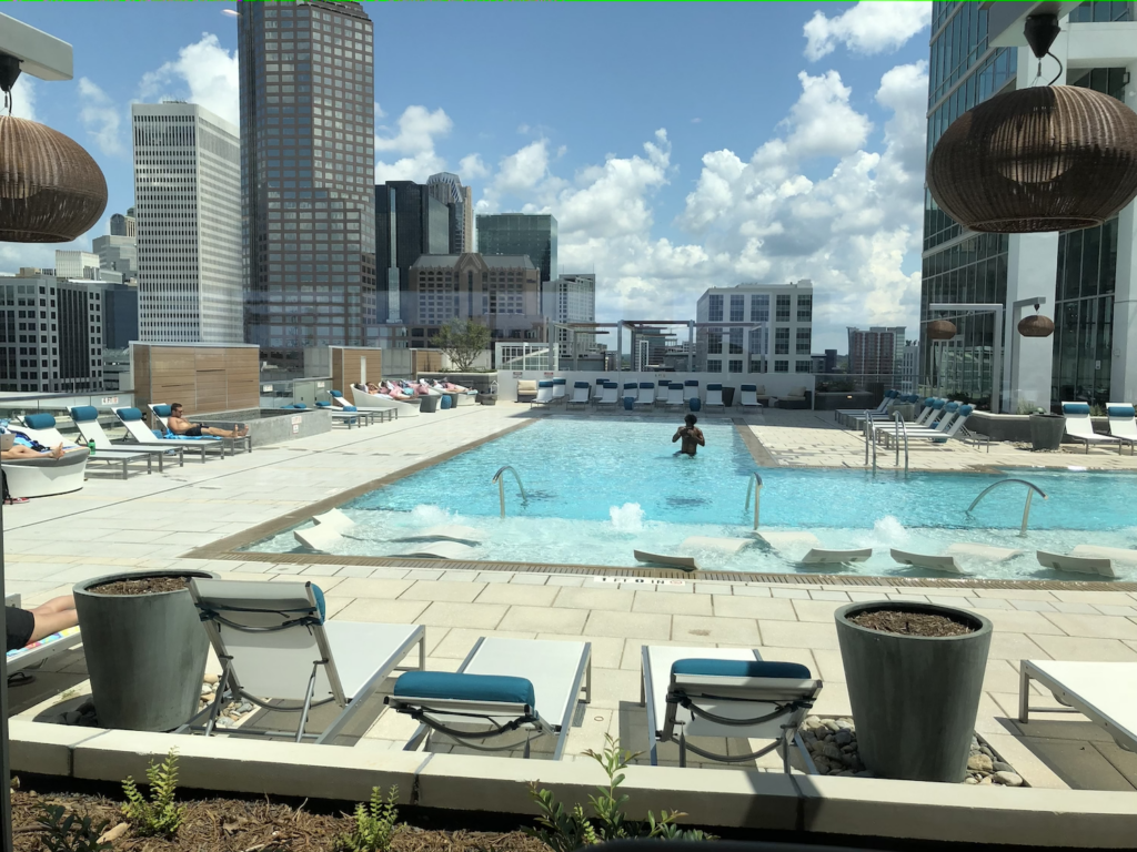 rooftop pool charlotte