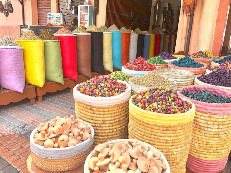 spices morocco marrakech