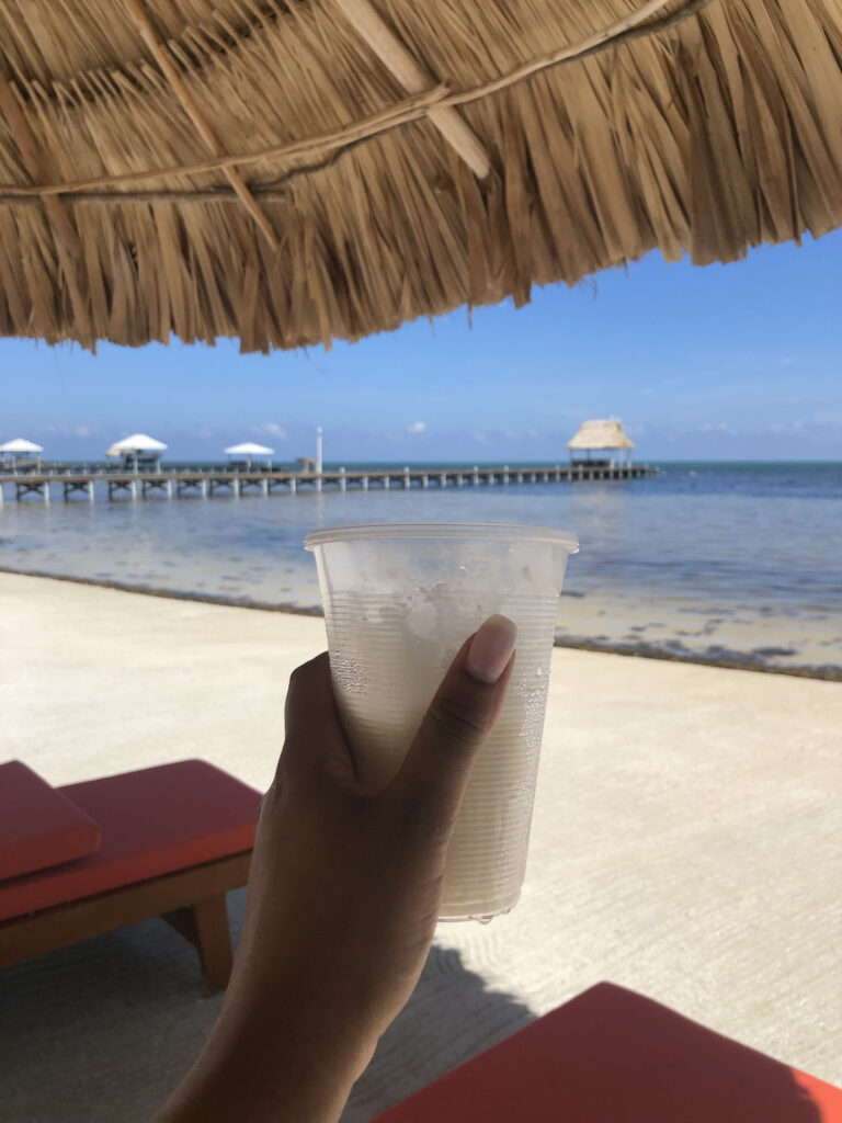 relax beach san pedro belize