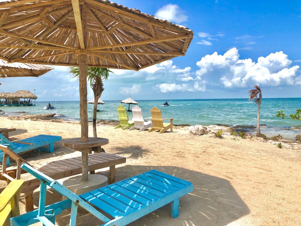san pedro belize secret beach