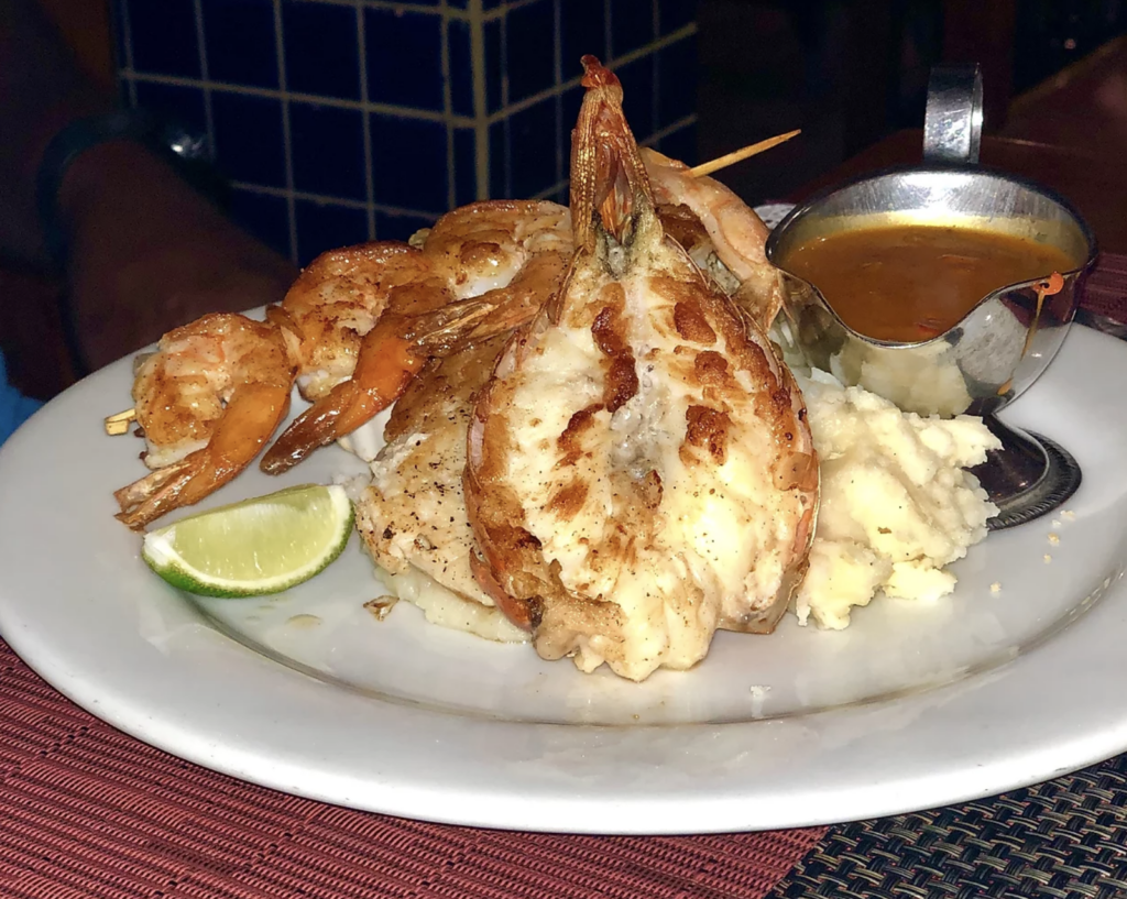 fresh lobster san pedro belize