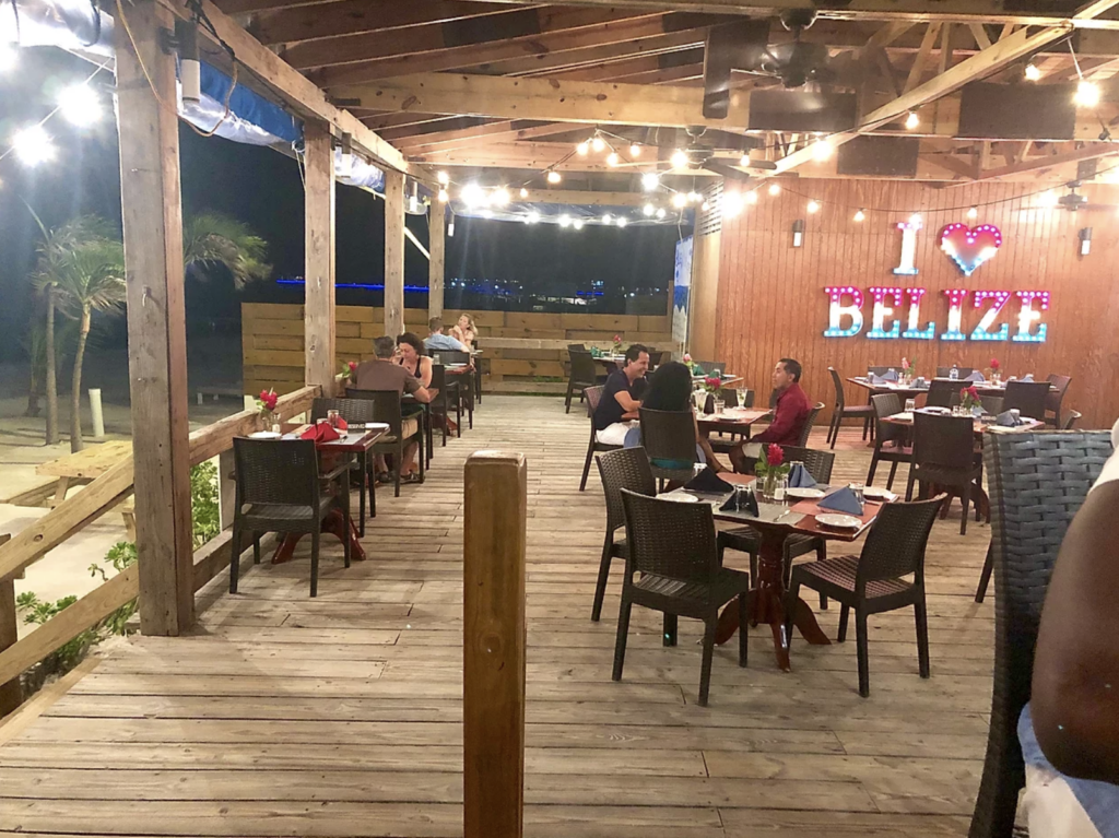 san pedro belize blue water grill