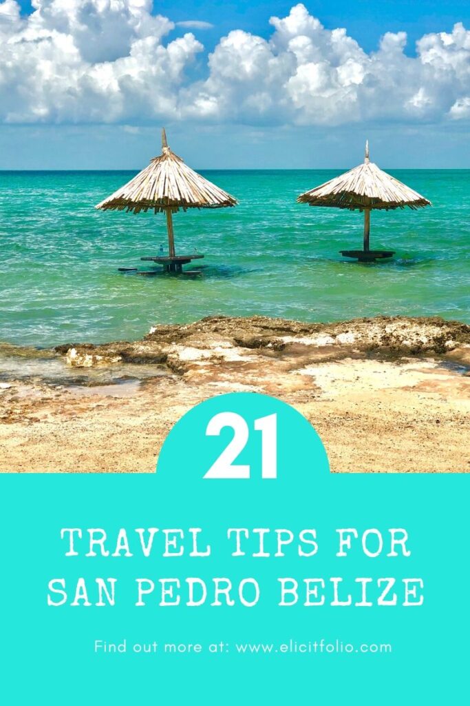 san pedro belize travel tips
