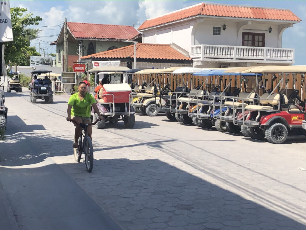 san pedro belize town shopping