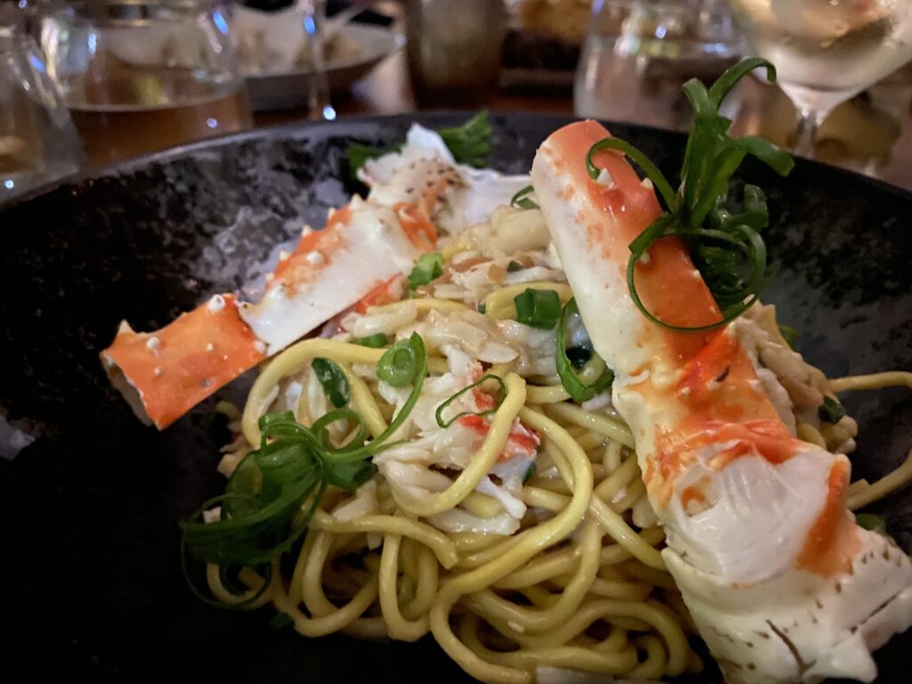 komodo king crab lo mein elicit folio