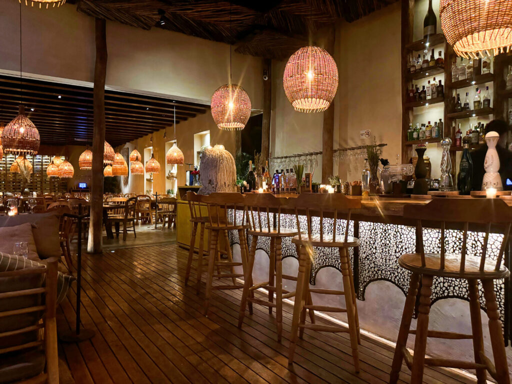 photo of the interior of Chambao