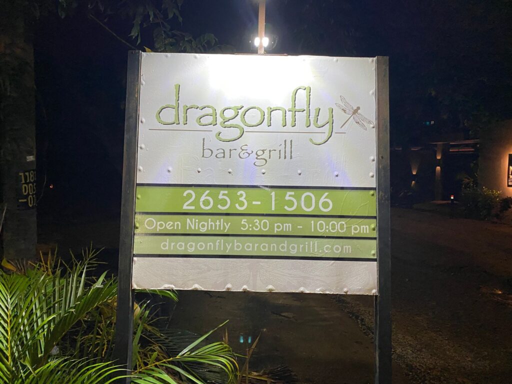 Tamarindo Costa Rica Dragonfly Bar and Grill
