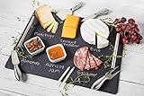 Slate Cheese Board Set with Handles from Amazon