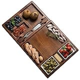 Wooden Expandable Cheese Board from Amazon