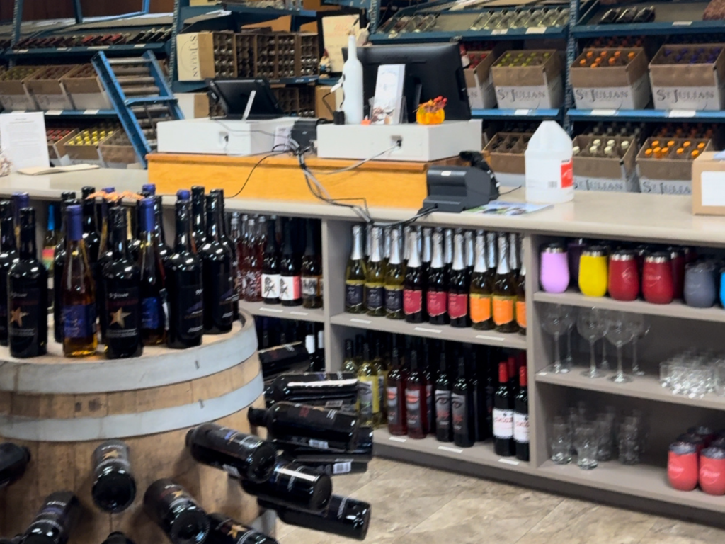 Inside of St Julian Winery in  Frankenmuth in Michigan by Elicit Folio