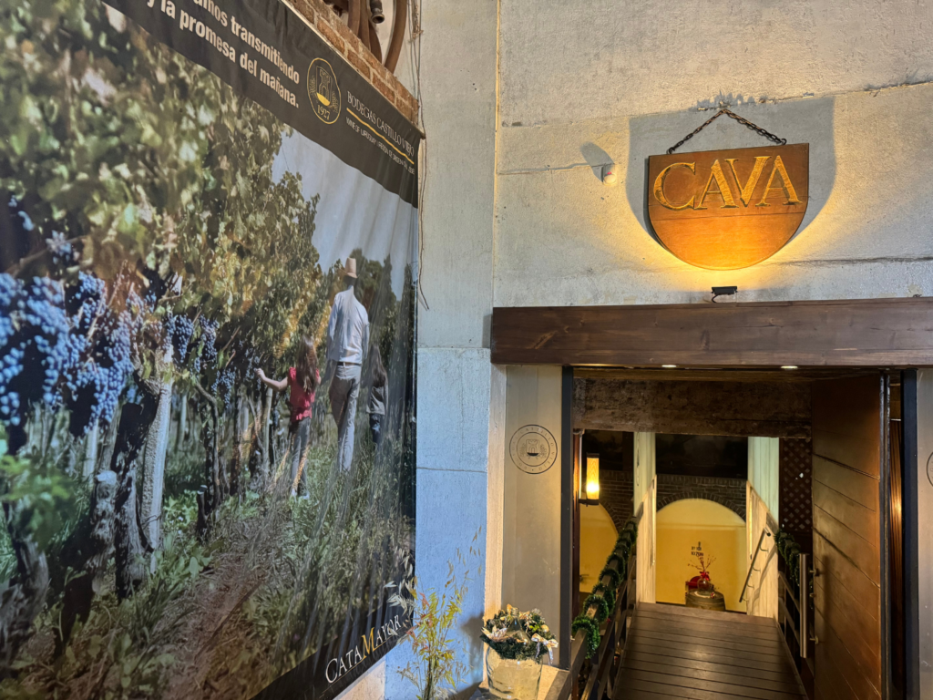Castillo Viejo Winery Cellar entrance